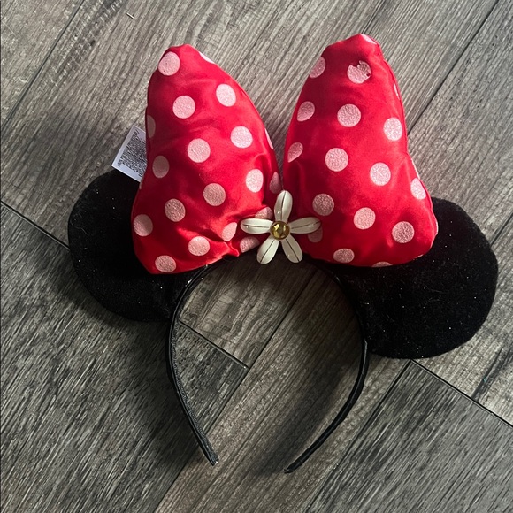 Disney Minnie Mouse Red Polka Dot Headband - Picture 1 of 3